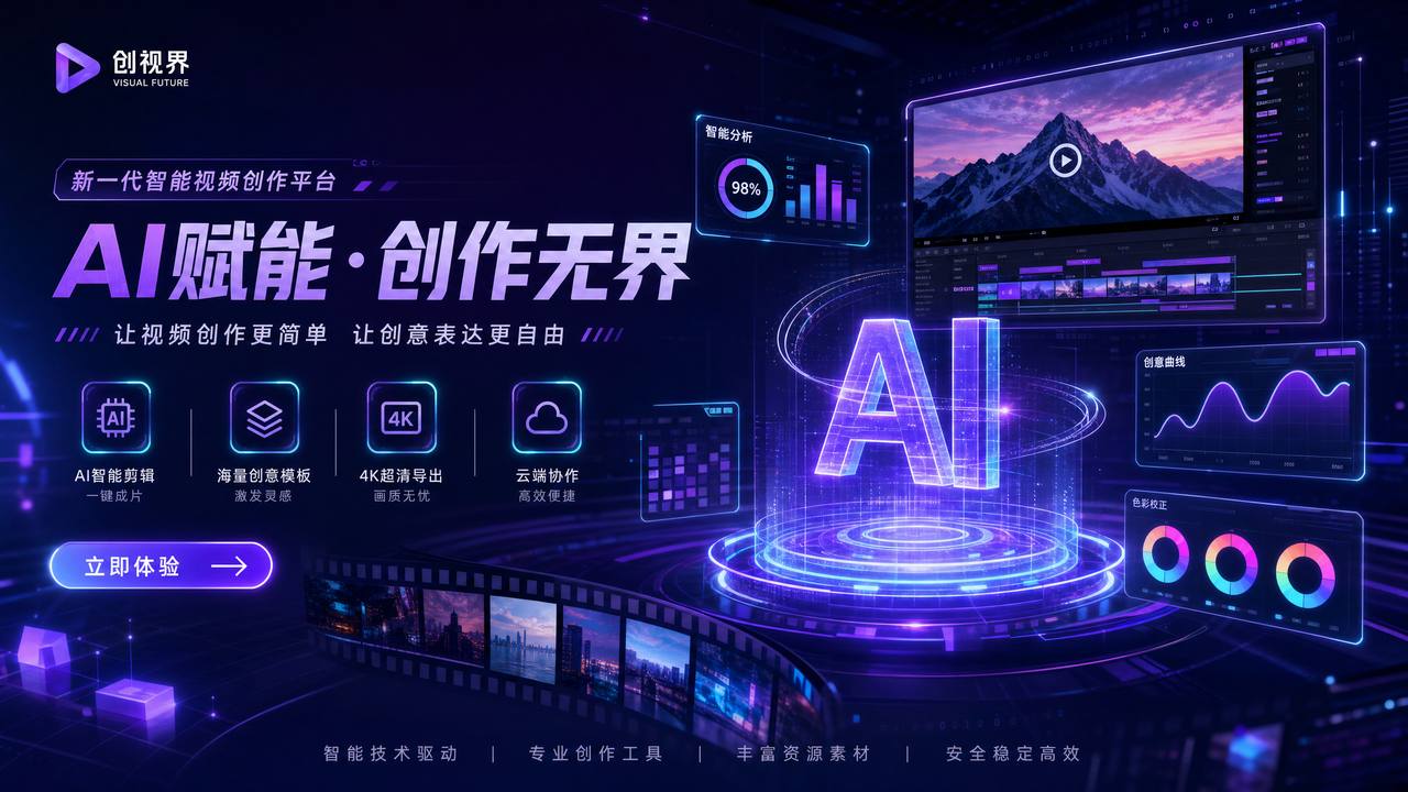 困困兔视频-AI视频剪辑教程视频演示